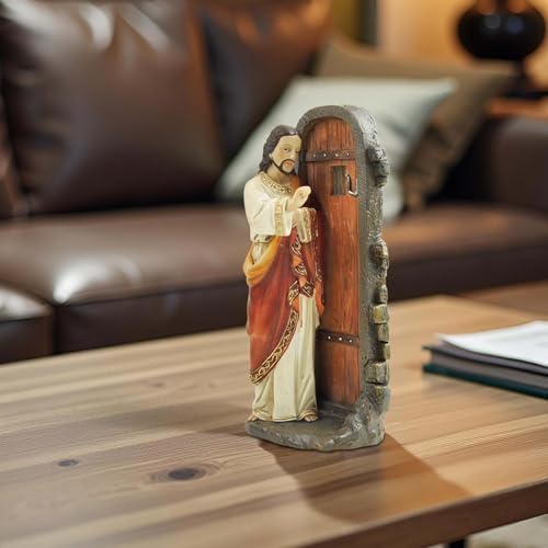 Adostob Cici Jimmy Jesus Knocking Statue 512 Inch