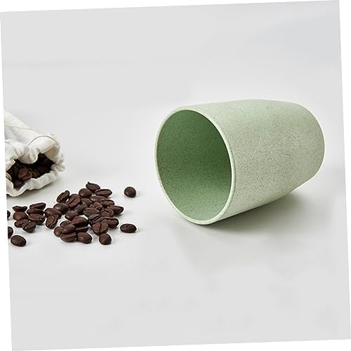 ABOOFAN Wheat Stem Rinsing Mug for Bathroom and Multi-Use Tumbler