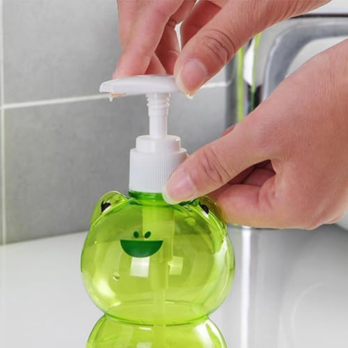 Kids Cartoon Pump Soap Dispenser - Refillable Lotion Container
