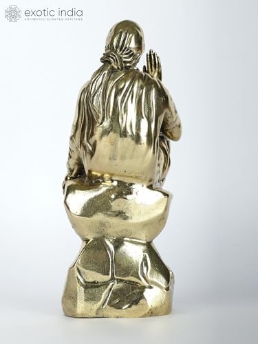 Superfine Sai Baba Brass Statue for Pooja Home Dcor