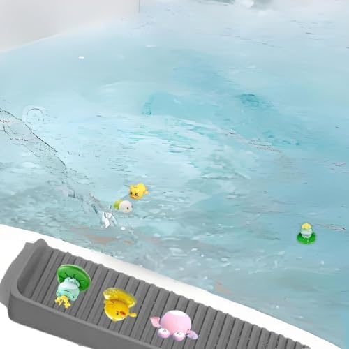 DAECHAO Bathtub Splash Guard with 4 Suction Cups