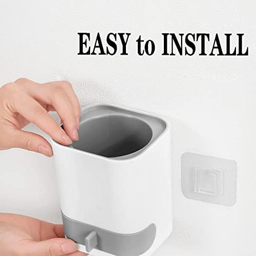 GYDMEG Toilet Brush Set with Holder and Silicone Head