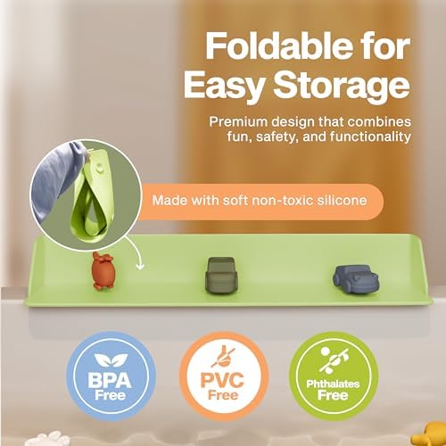 Little Splasher Green Bathtub PlayPad with Suction Cups