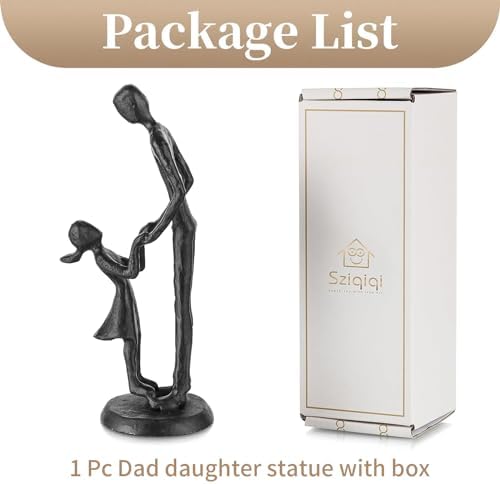Sziqiqi Dad and Daughter Love Statues