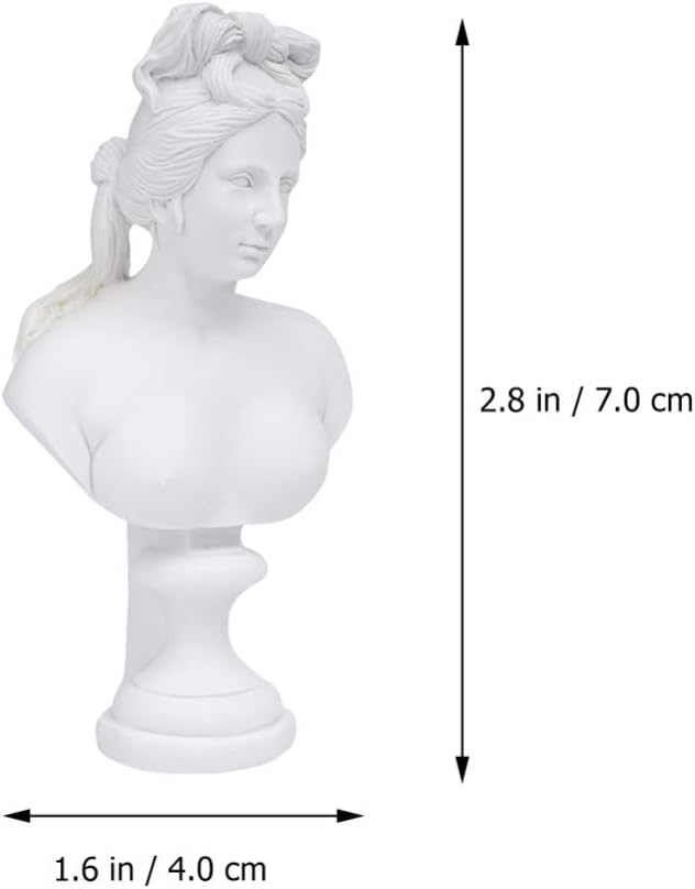 ARTIBETTER 10PCS Greek Mythology Mini Resin Statue Sculpture Set