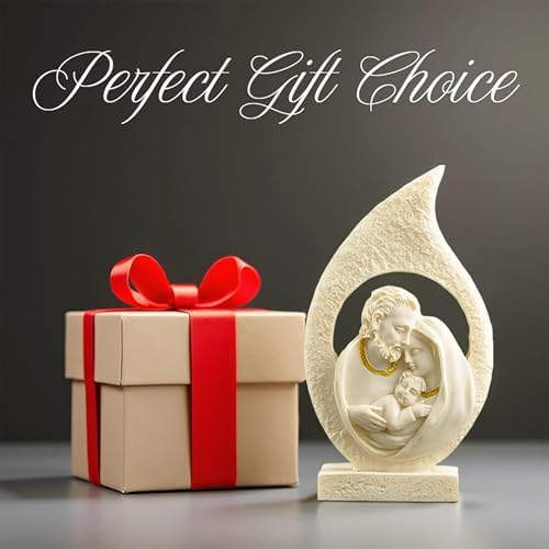 Cici Jimmys Retro Holy Family Figurine 472 Inch Christmas Decor