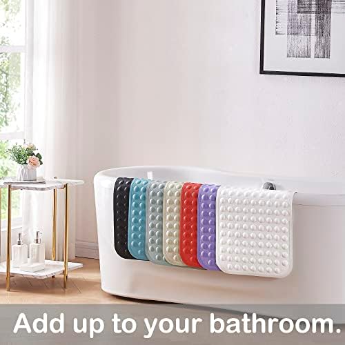 Yanzifly Non Slip Silicone Bathtub Mat - Blue