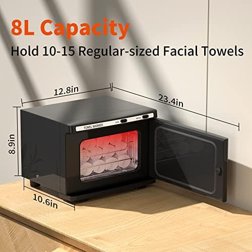 Asiakarn 8L Mini Towel Warmer for Spa and Salon