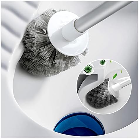 TOMYEUS Non-Slip Toilet Brush with Long Handle