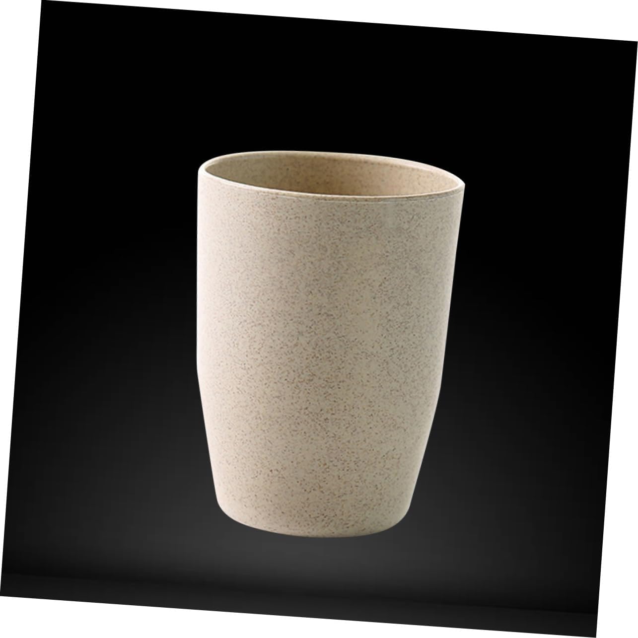 BUGUUYO Wheat Stem Rinsing Mug for Bathroom Use