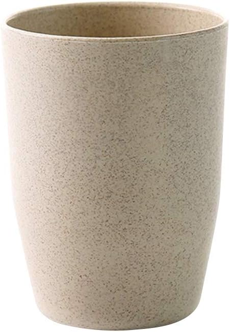DOITOOL Bathroom Tooth Cup Simple Round Rinsing Mug for All Ages