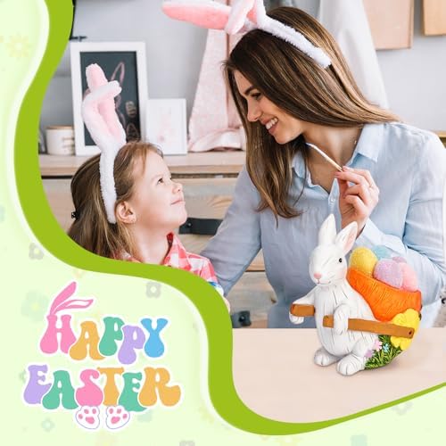Fribtest Easter Bunny Figurine Home Decor