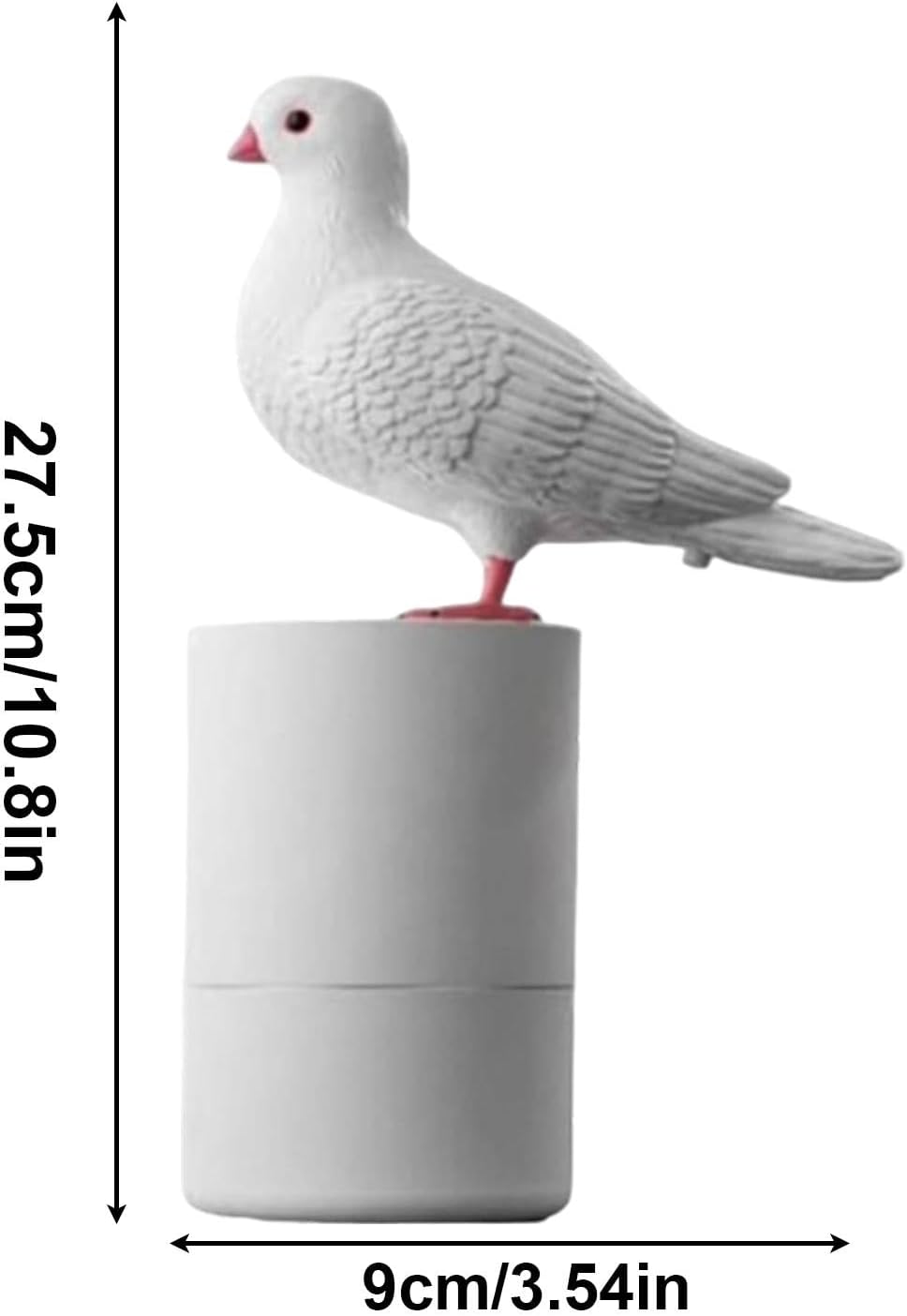 Foaming Soap Dispenser with Bird of Peace Design 1