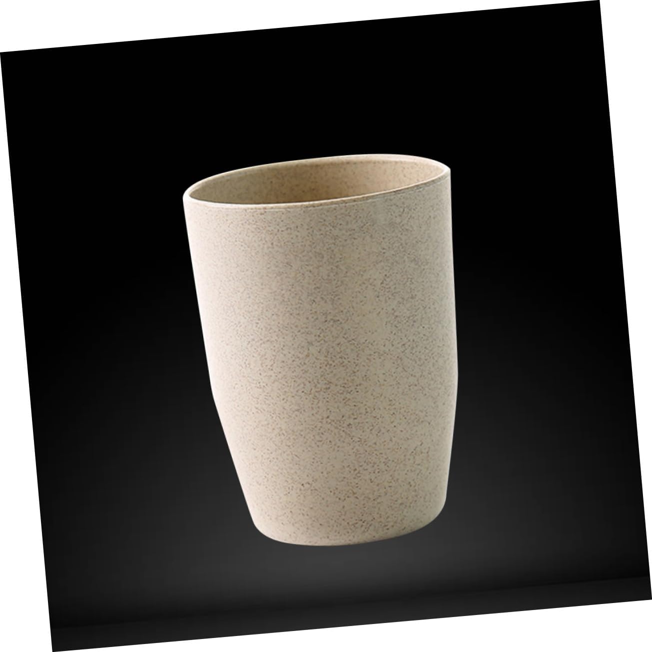 Gatuida Bathroom Rinsing Mug Wheat Stem Tumbler Cup