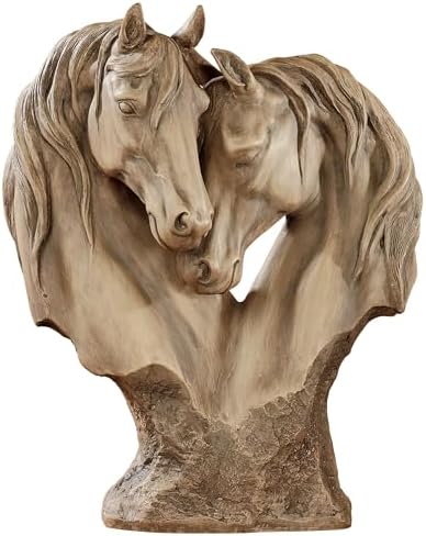 Touch of Class Loving Horses Table Sculpture