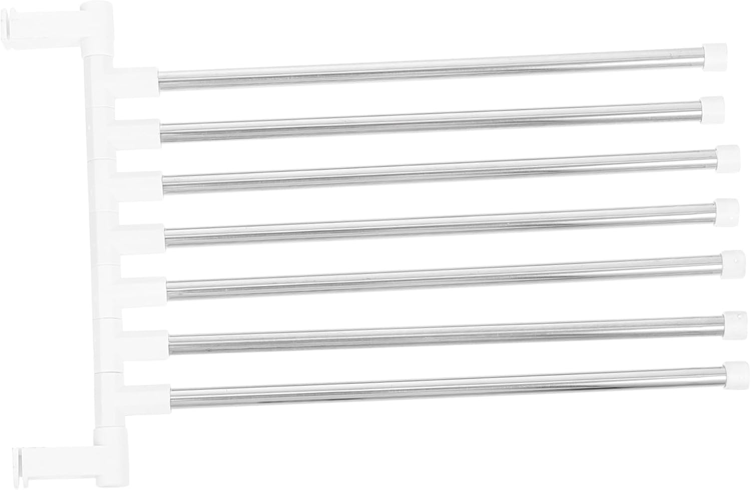 NUOBESTY 1Set Rotatory Towel Rack Stainless Steel
