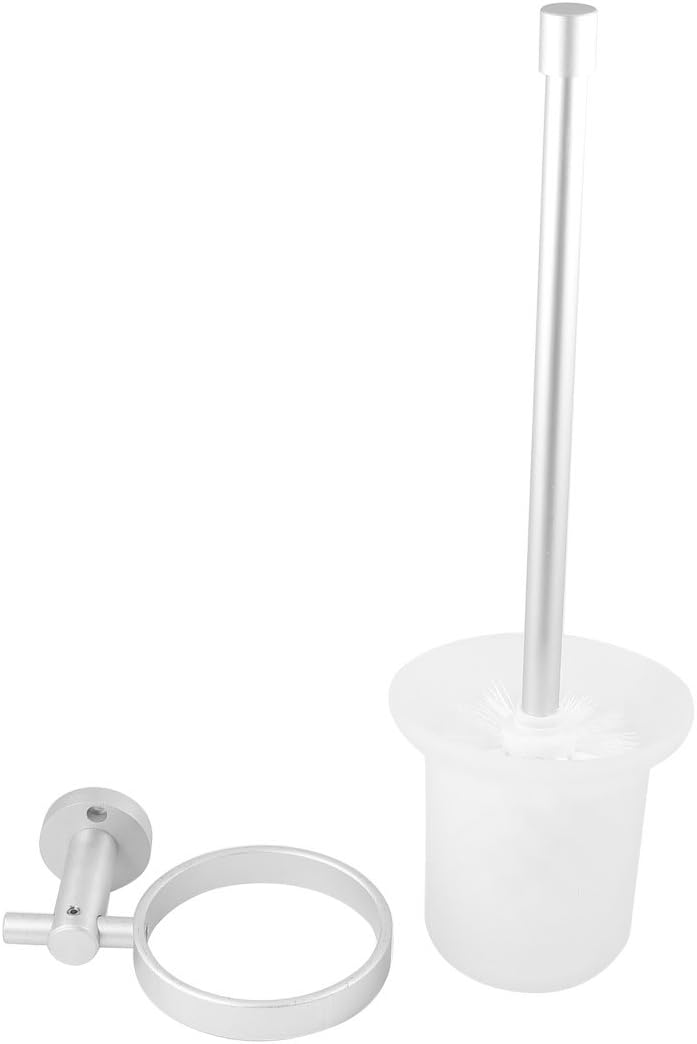 Qtqgoitem 3 in 1 Toilet Brush Set with Holder