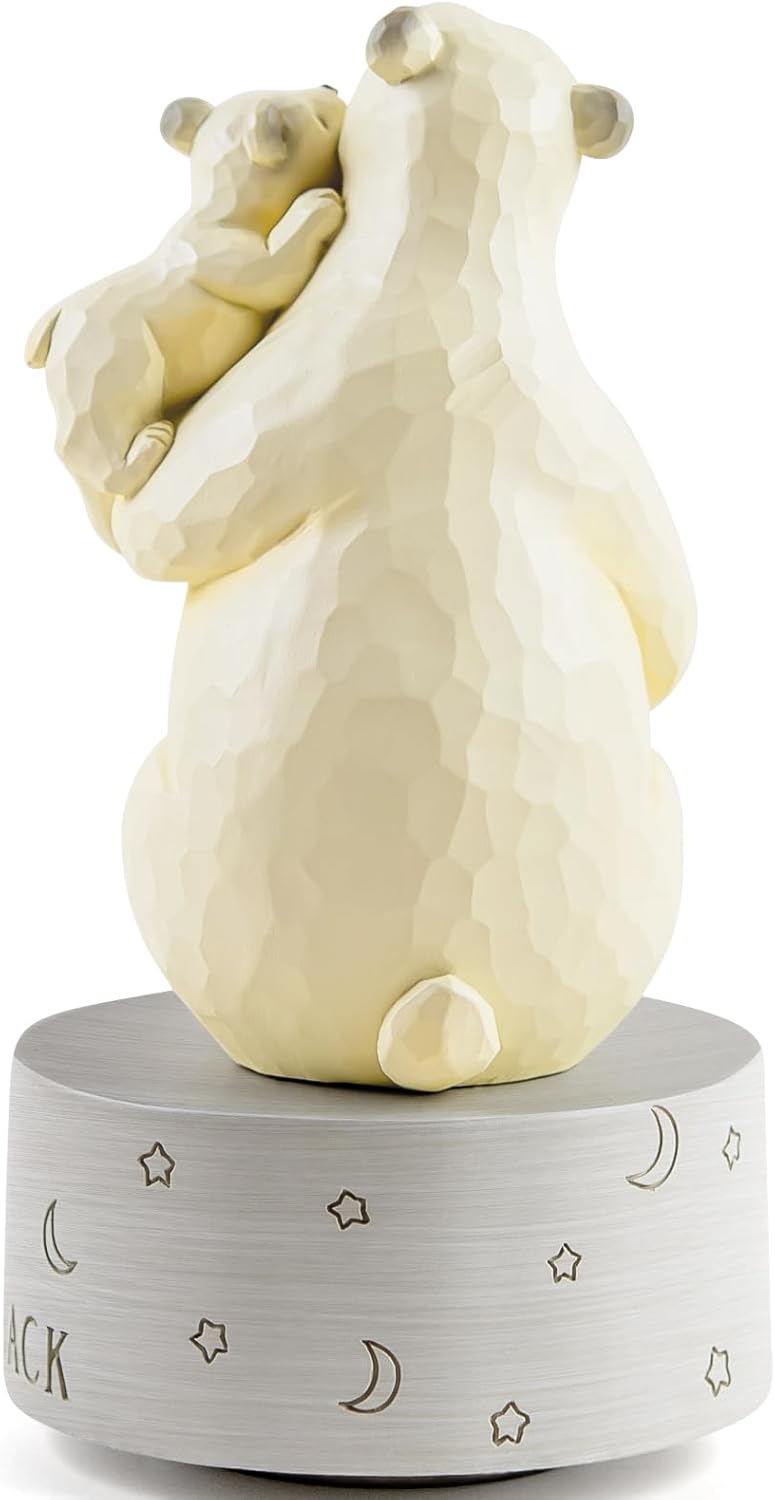 AIDLNS Polar Bear Family Music Box Figurine Gift