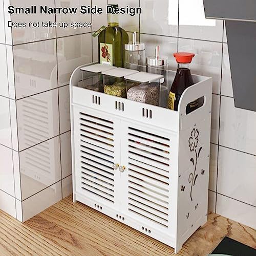 GYMNASTIKA Wall Mounted Bathroom Cabinet with Flower Pattern