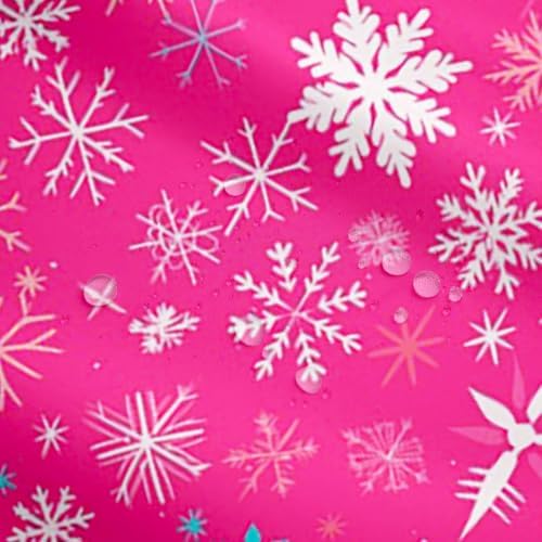 Erosebridal Girls Pink Shower Curtain Set