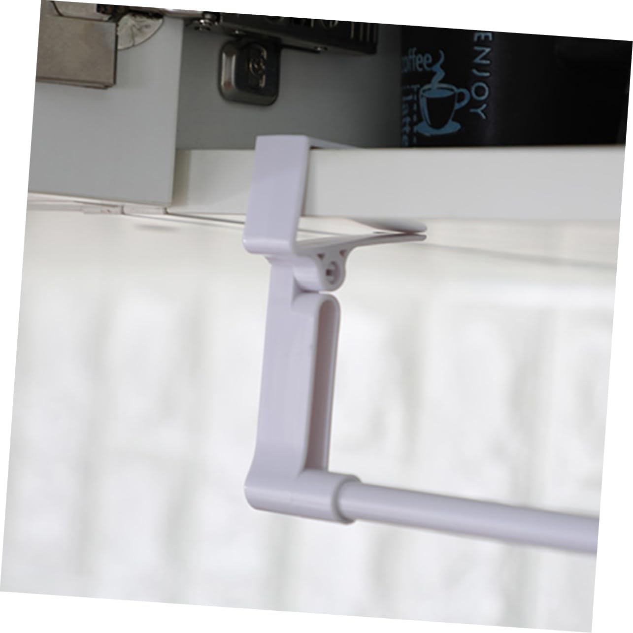 SOPOTUTU Multifunctional Towel Rack Hanger White