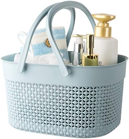 Rejomiik Portable Shower Caddy Basket with Handles