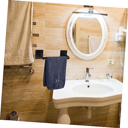 SOPOTUTU Wall Mounted Towel Rack - Self Adhesive Space Saving No Drilling Required