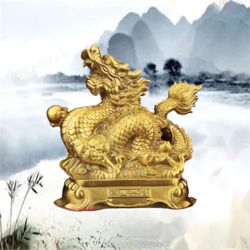 Ecqizer Large Chinese Feng Shui Zodiac Statue