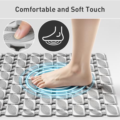 XIYUNTE Upgrade Shower Mat Non Slip Bathtub Mat