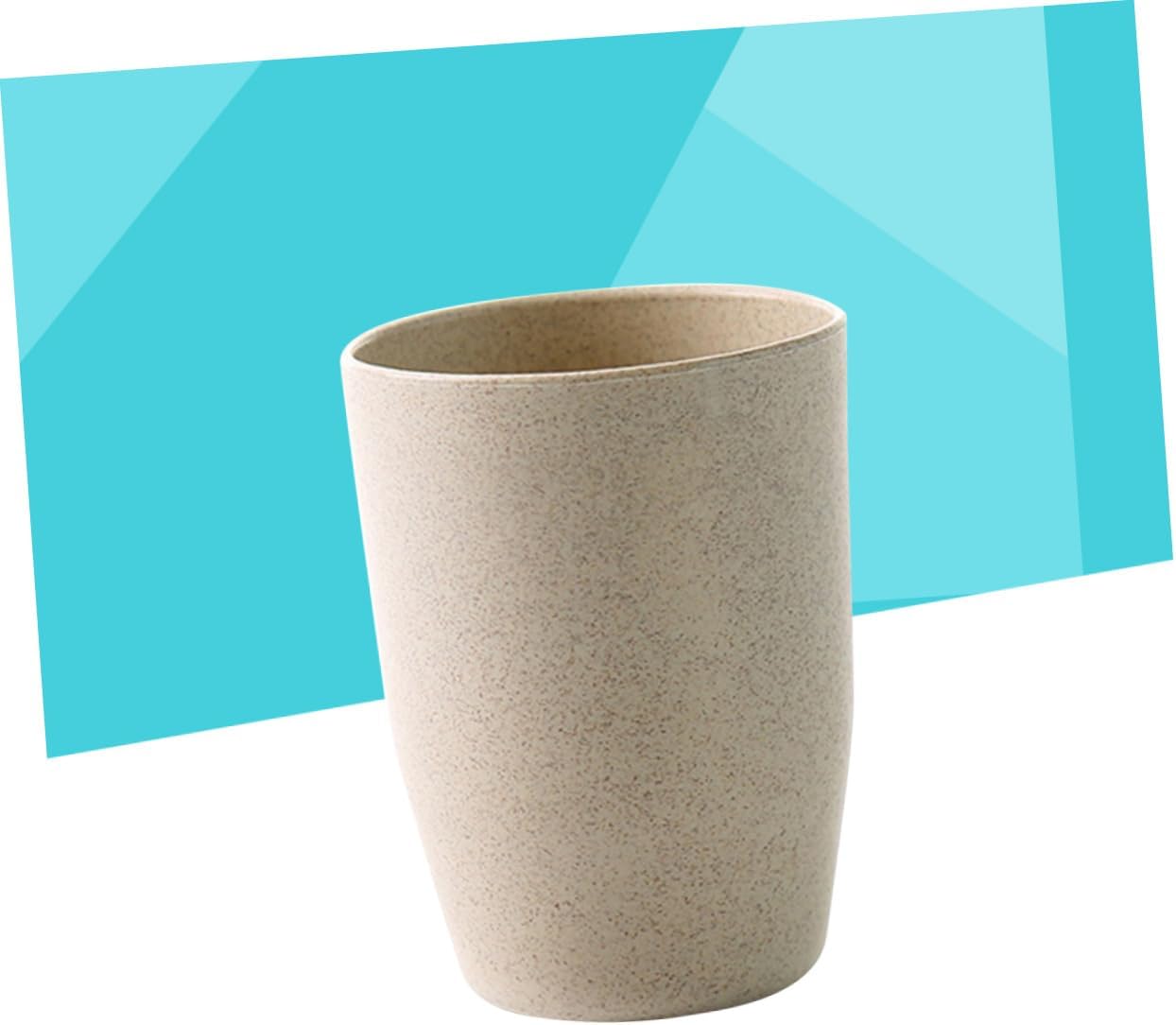 RORPOIR Wheat Stem Bathroom Tooth Cup Tumbler