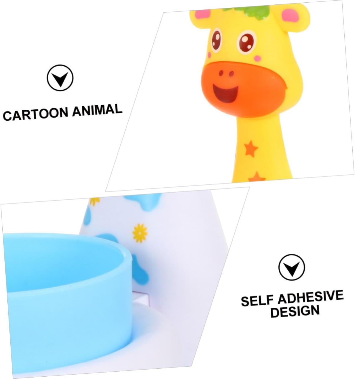 Kawaii Cartoon Animal Toothbrush Holder