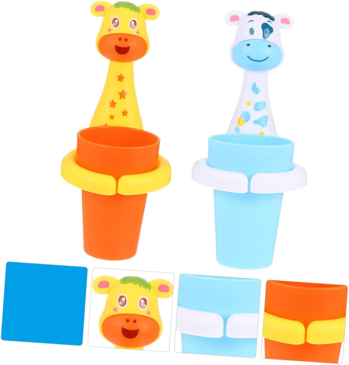 Kawaii Cartoon Animal Toothbrush Holder
