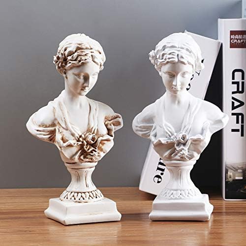YUEOECOR 118 Greek Venus de Milo Bust Statue
