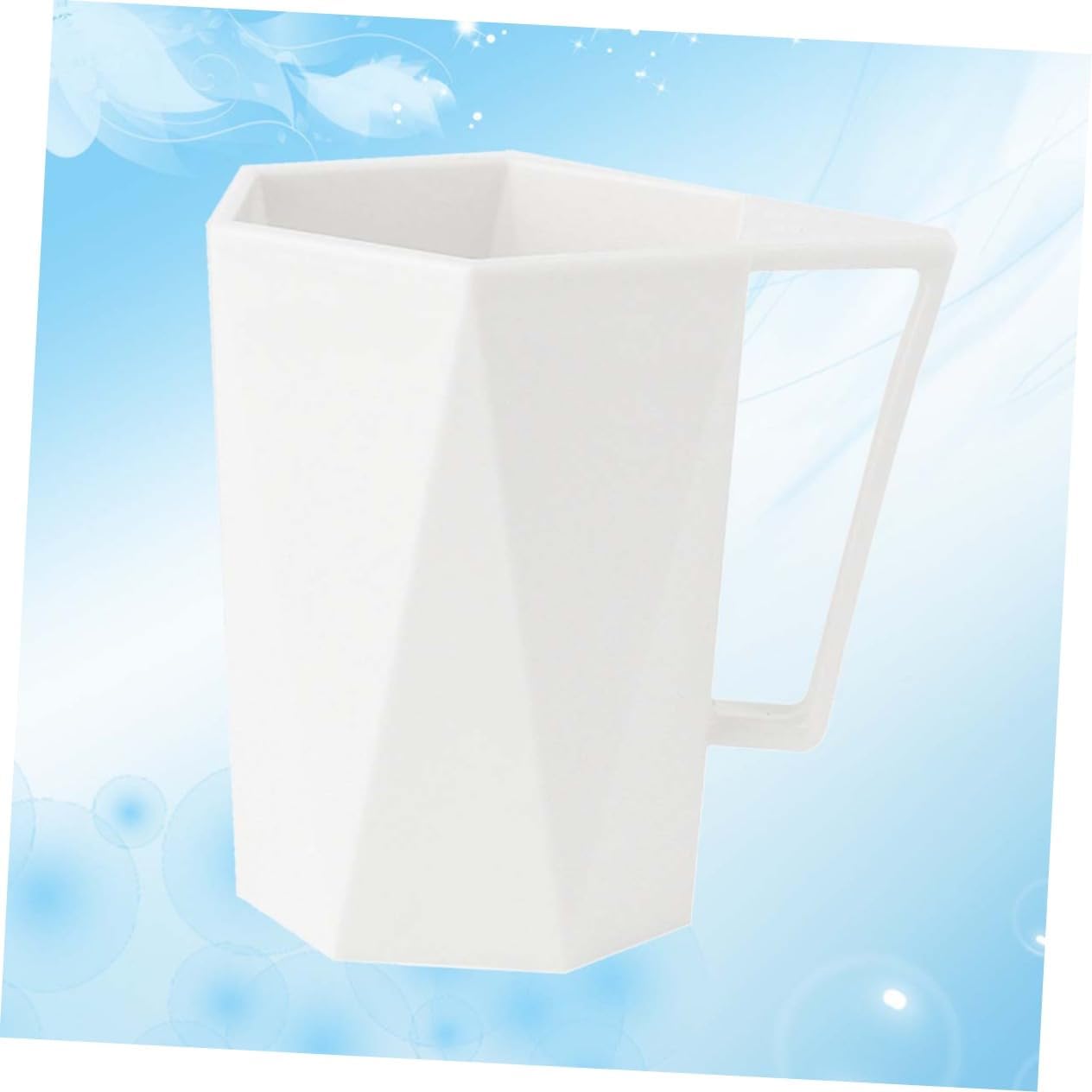 Unomor Plastic Toothbrush Cup with Handle