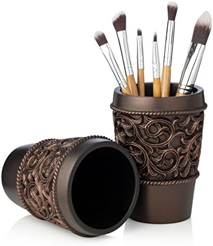 Essentra Home Bronze Bathroom Tumbler Cup 1