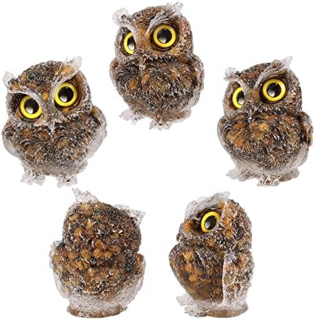 Amogeeli Healing Orgone Crystal Owl Statue