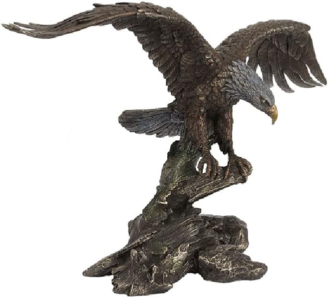 Eagle Spreading Wings Sculpture 2 by Unicorn Studios 1