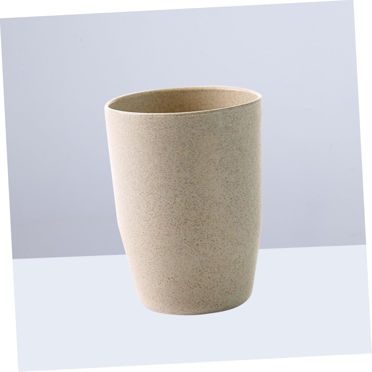 Luxshiny Wheat Stem Bathroom Tooth Cup Tumbler