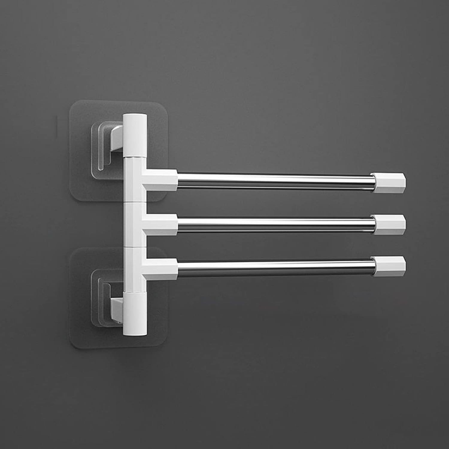 Bluelans 12 Stainless Steel Towel Bar with Rotatable Design