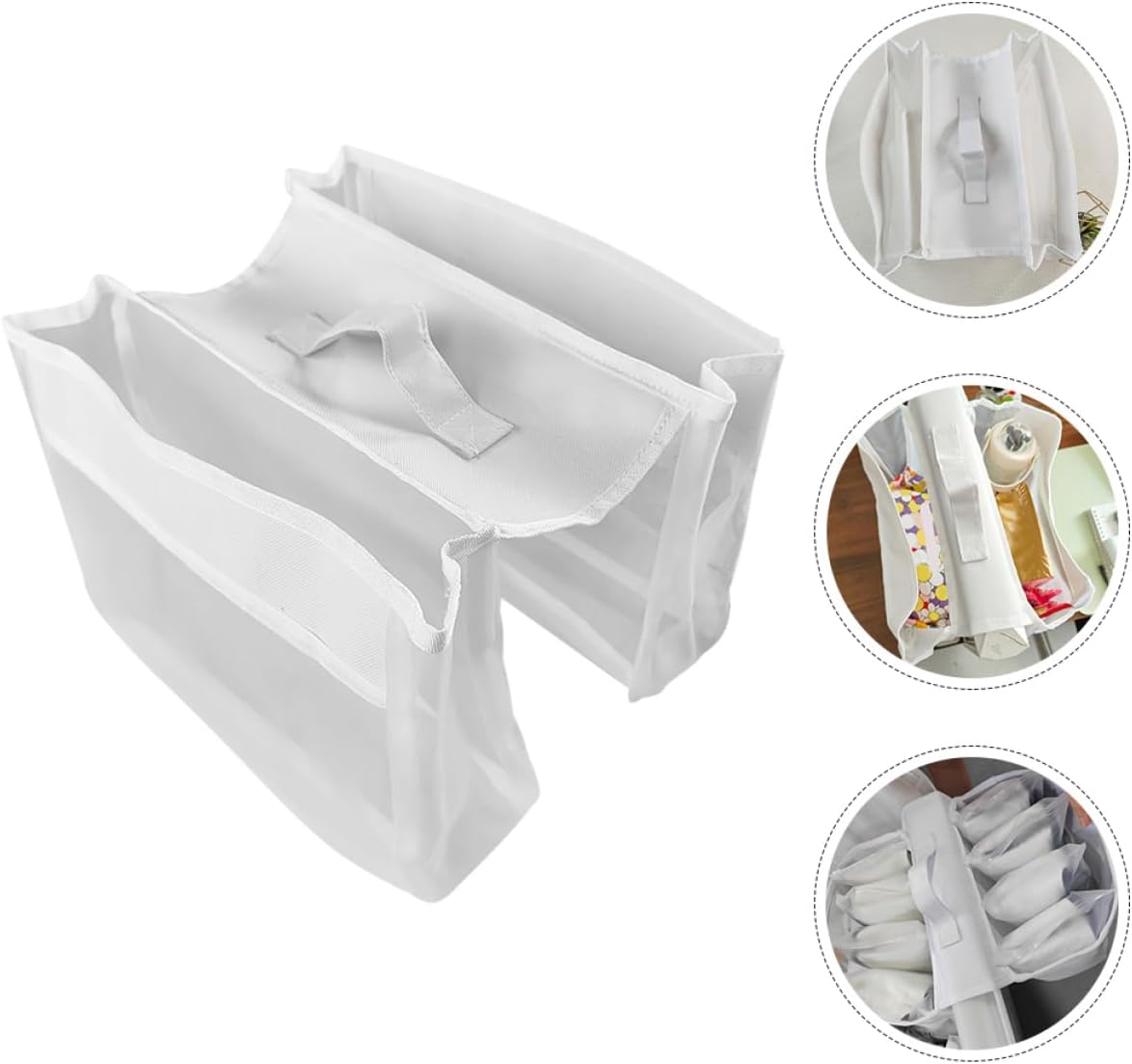 Luxshiny Saddle Bath Toy Organizer