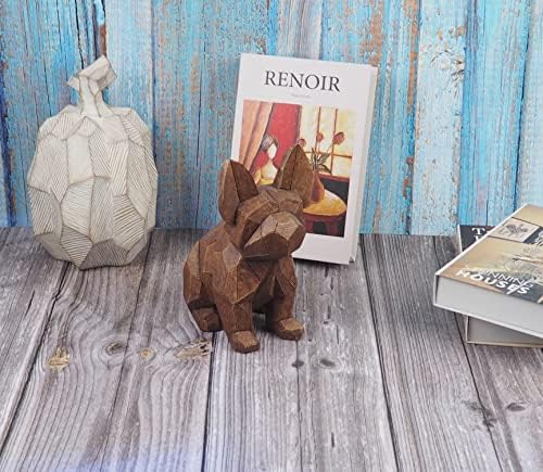 Hymmah Dog Home Decor Statue Rustic Resin Sculpture