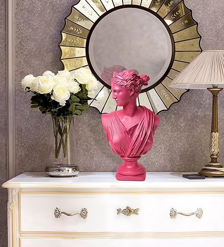 YUEOECOR 12Inch Diana Statue - Classic Greek Bust Figurine