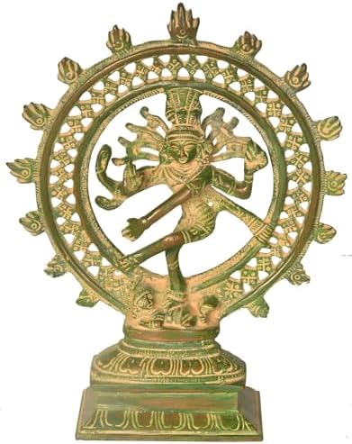 Dancing Nataraja Brass Idol - Spiritual Home Decor