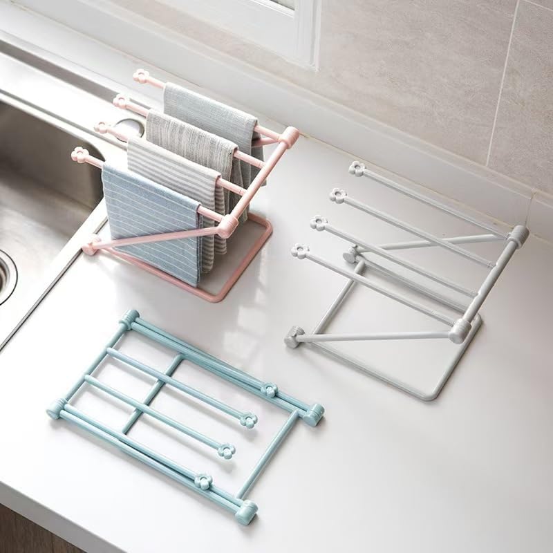 FitFrenzy Modern Over Cabinet Towel Hanger