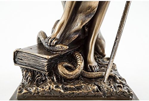 Top Collection Bronze Finish Lady Justice Statue 125 Inch