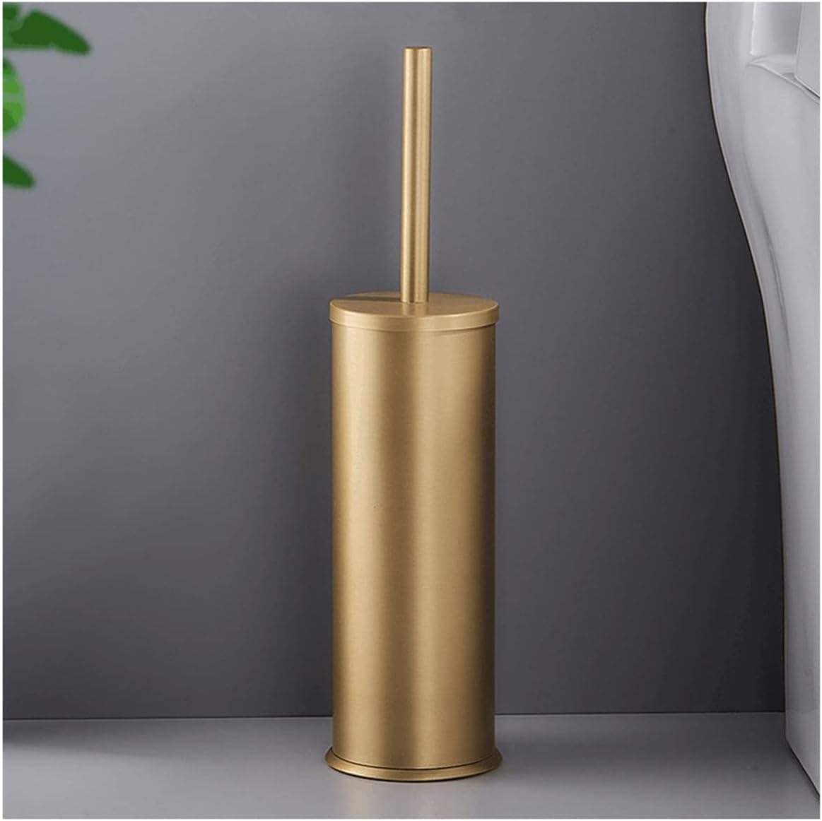 TYQXSH Brushed Gold Toilet Brush Holder 1