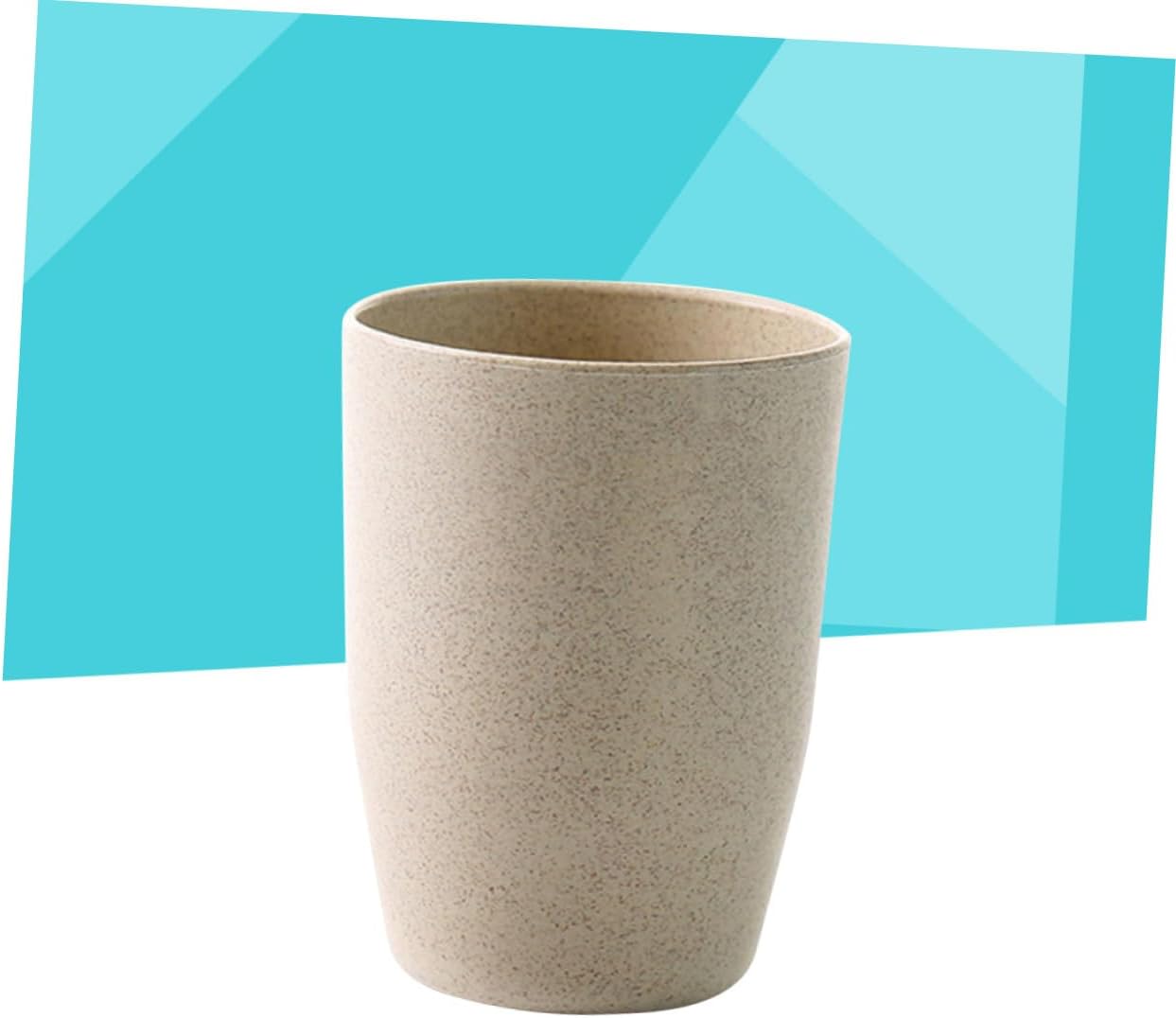 Ciieeo Wheat Stem Bathroom Rinsing Mug 1