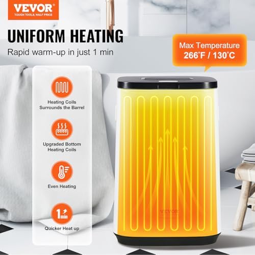 VEVOR Towel Warmer 20L with 24h Delay and Auto Shut Off