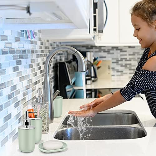 IMAVO 7-Piece Grey Bathroom Accessories Set