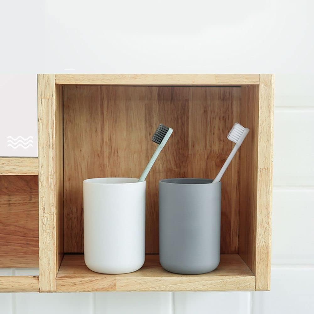 Reusable Plastic Water Tumbler for Bathroom and Travel Use